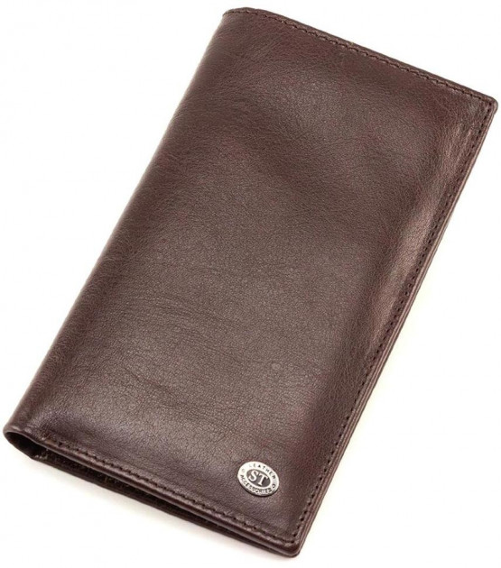 

Мужской кошелек натуральная кожа ST Leather (B-MS35) 98180 Коричневый
