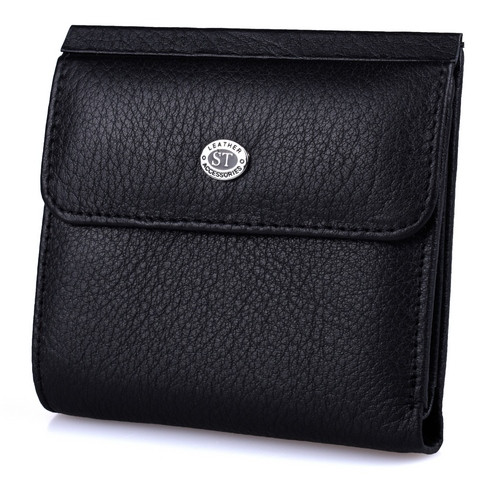 

Кожаный кошелек ST Leather 98414 Черный