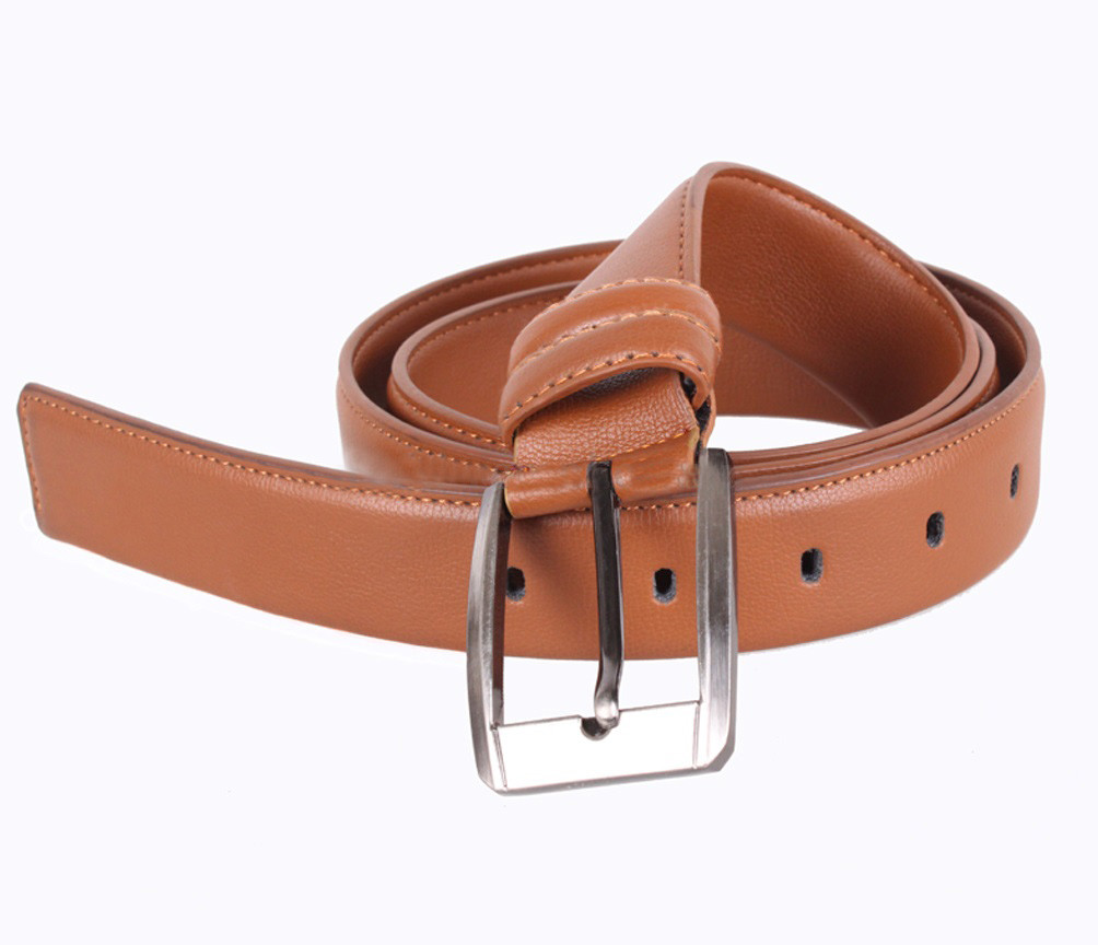 

Стильный ремень эко кожа D-Belts S0593 рыжий (120 см х 3.5 см)
