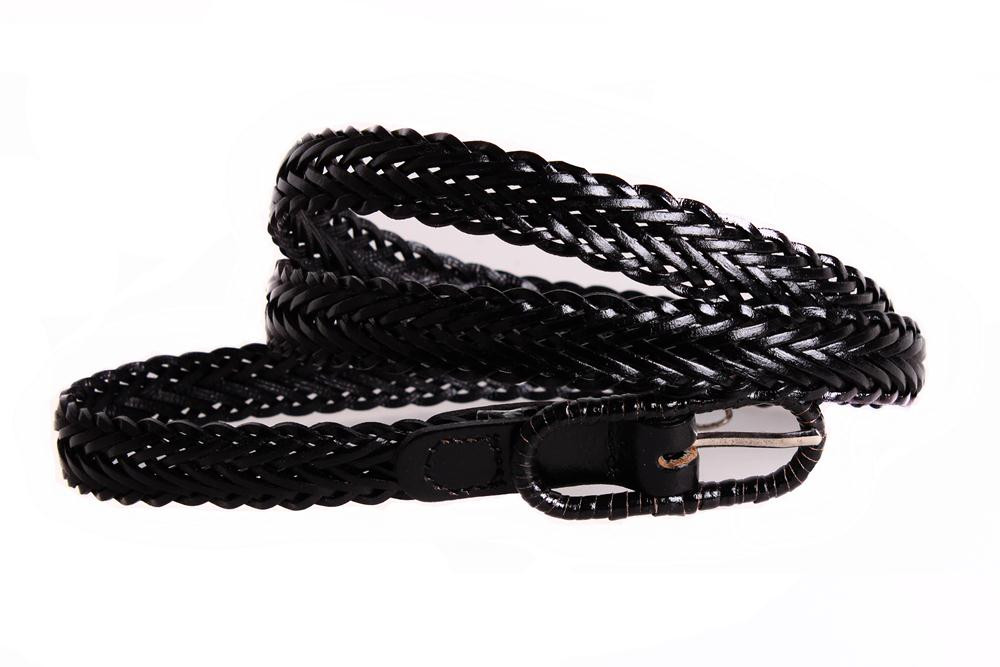 

Женский узкий ремень D-Belts S0451 черный (110 см х 2 см)