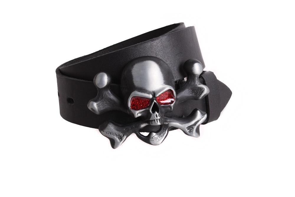 

Ремень мужской с бляхой D-Belts S0187 черный (130 см х 4 см)
