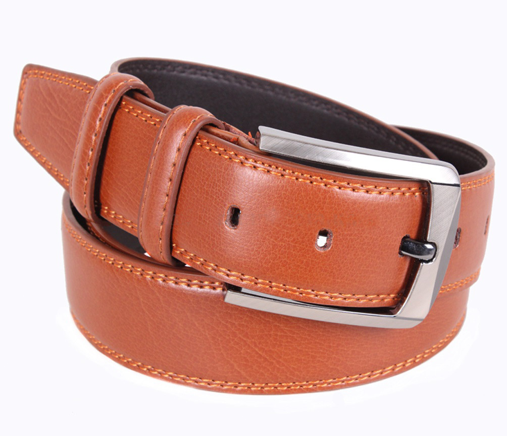 

Модный ремень под джинсы рыжего цвета D-Belts S0629 рыжий (112 см х 3.8 см)