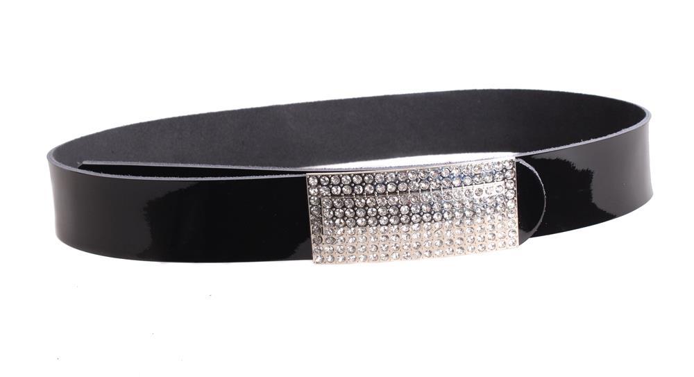 

Ремень кожаный для женщин D-Belts S0722 черный (110 см х 4 см)