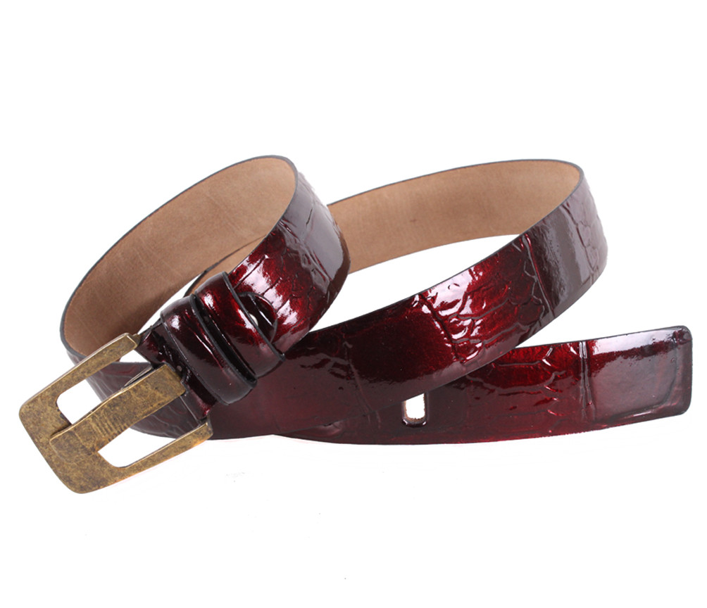 

Женский классический кожаный ремень D-Belts S1185 бородвый (105-120 см х 4 см)