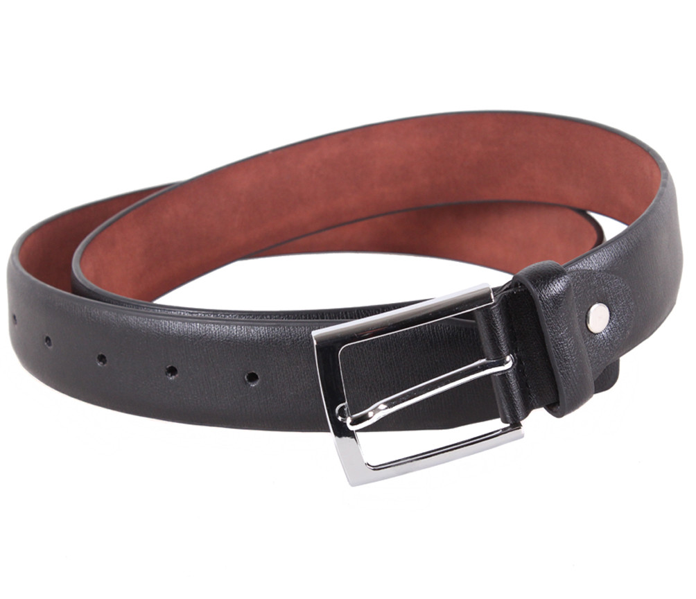 

Классический ремень под брюки эко кожа D-Belts S0985 черный (115 см х 3.3 см)