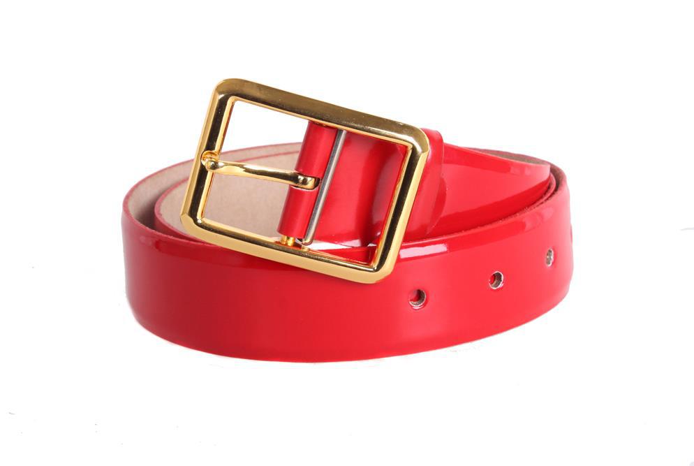 

Ремень для женщин из натуральной кожи D-Belts S0716 красный (120 см х 4 см)