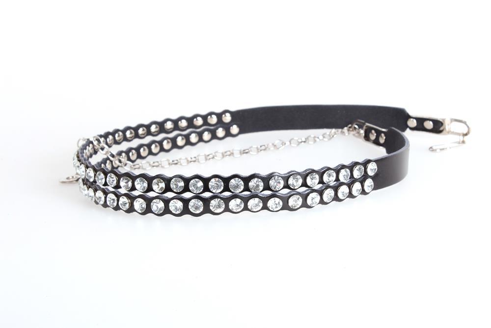 

Нарядный женский аксессуар D-Belts S0692 черный (110 см х 2 см)