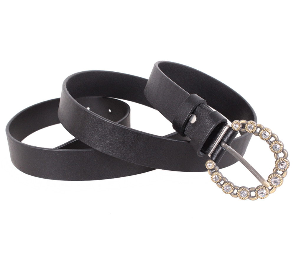 

Великолепный женский пояс из кожи D-Belts S0894 черный (115 см х 3 см)