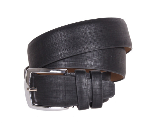 

Современный мужской пояс из эко-кожи под брюки D-Belts S0588 черный (115 см х 3.5 см)