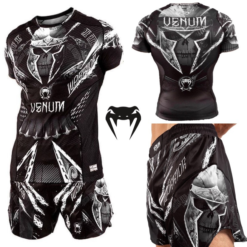 

Мужской компрессионный костюм Рашгард шорты леггинсы Venum Gladiator 4.0 2в1 S