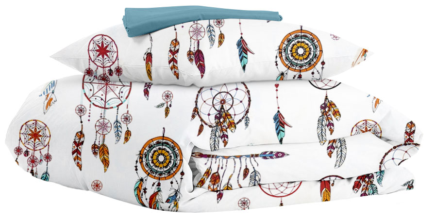 

Комплект постельного белья Cosas Dreamcatcher Red Sky 155х215 см