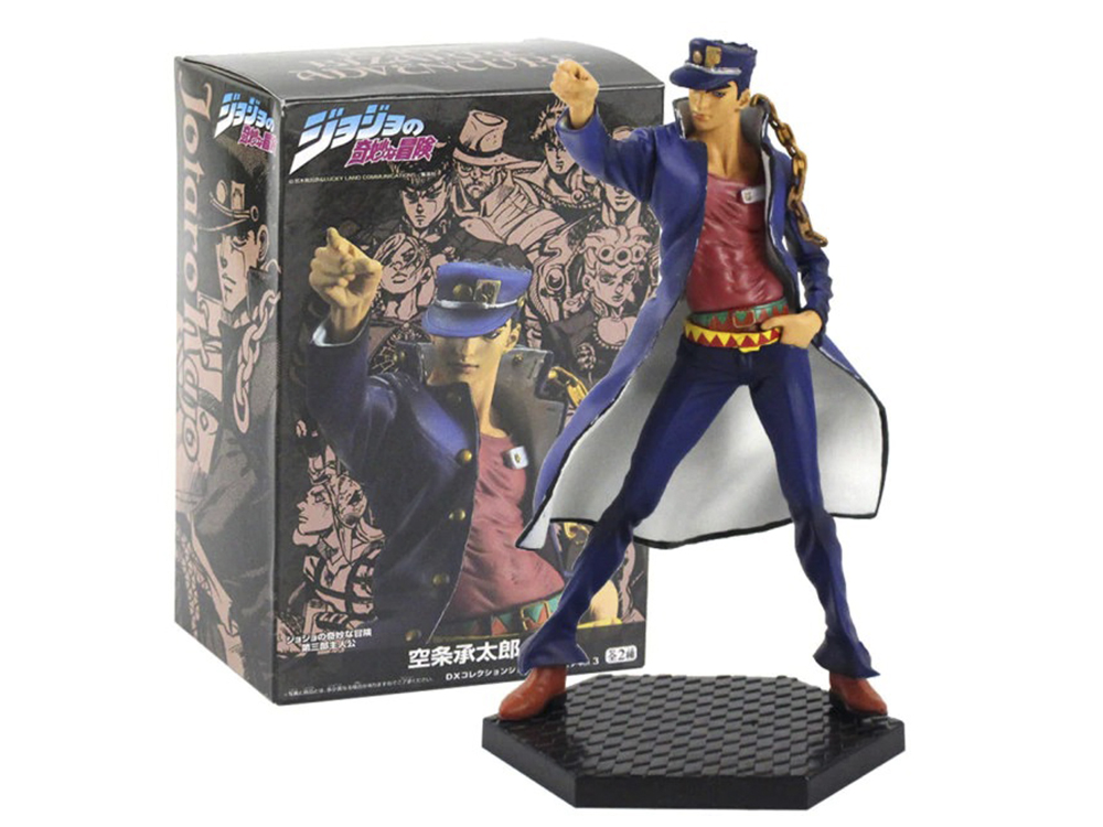 

Фигурка Джотаро Куджо BauTech Невероятные Приключения ДжоДжо 19 см Jojo's Bizarre Adventure Figures Синий (1010-097-00)