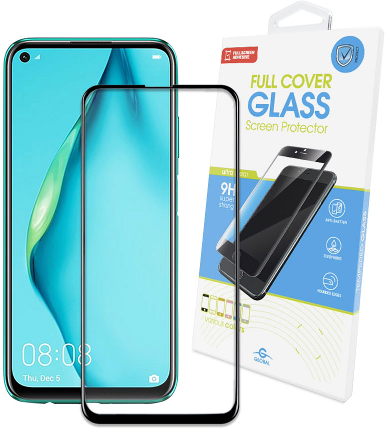 

Защитное стекло Global Full Glue для Huawei P40 Lite Black