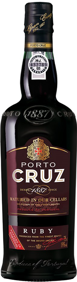 Упаковка портвейну Porto Cruz Ruby червоне кріплене 0.75 л х 6 шт (3147690490012) — фото 2