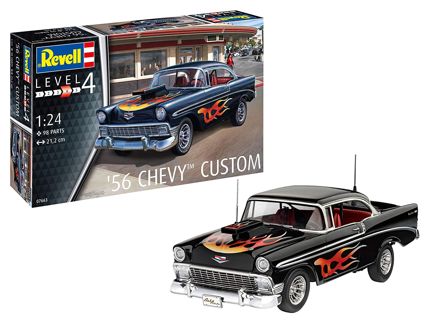 

Сборная модель Revell 56 Chevy Custom (07663)
