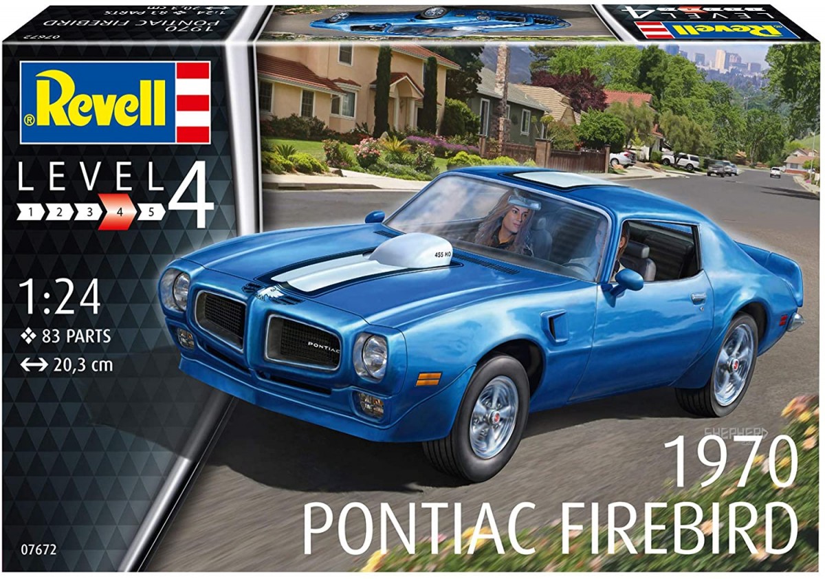 

Сборная модель Revell Pontiac Firebird 1970 (07672)