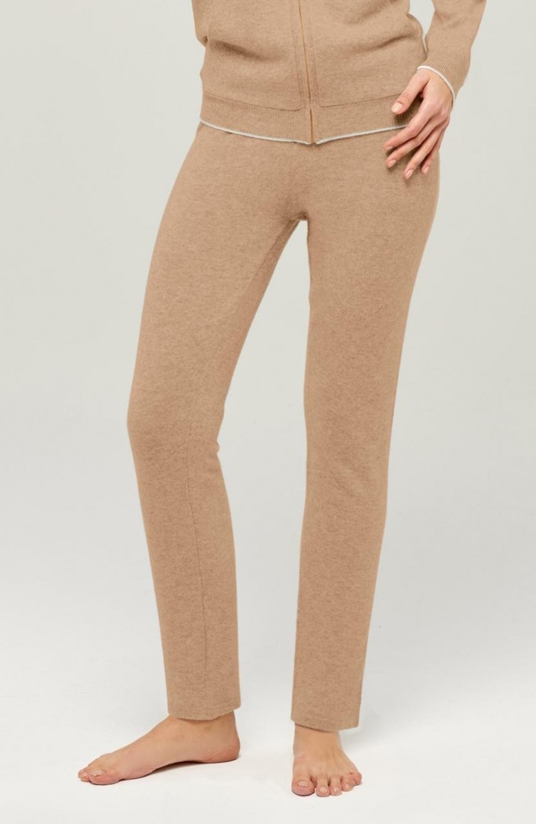 

Брюки Marc & Andre прямого свободного кроя  Бежевый Strips W21-00CH310, Брюки Marc & Andre прямого свободного кроя 36 Бежевый Strips W21-00CH310