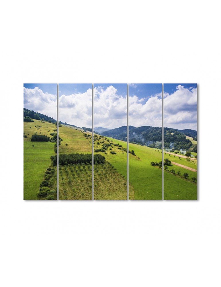 

Модульная картина Artel «Пейзажи холмов» 5 модулей 90x135 см