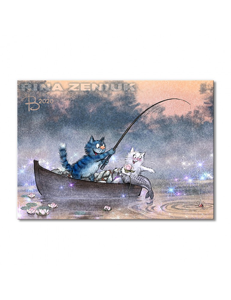 

Модульная картина Artel «Подсекай! Особенности летней рыбалки» 1 модуль 50x75 см