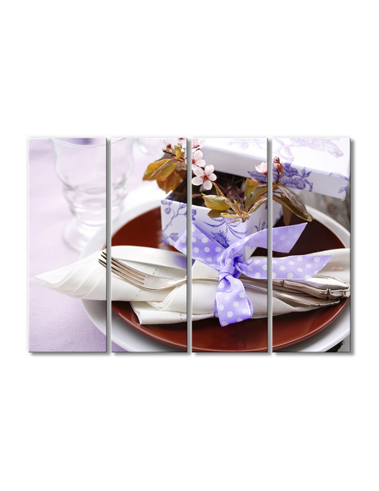 

Модульная картина Artel «Подарочная сервировка» 4 модуля 60x90 см