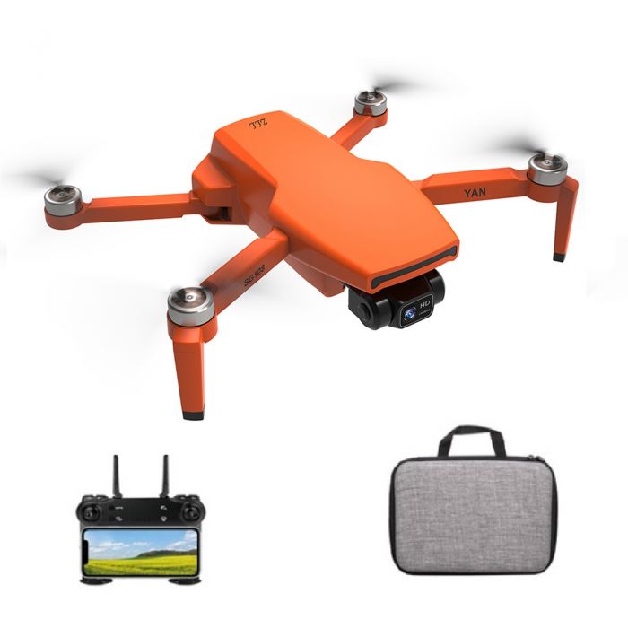 

Квадрокоптер ZLRC SG108 Pro - 4K и HD FPV камеры, 2-х ос. подвес, GPS, 1,2 км, 25 мин + кейс (Orange)