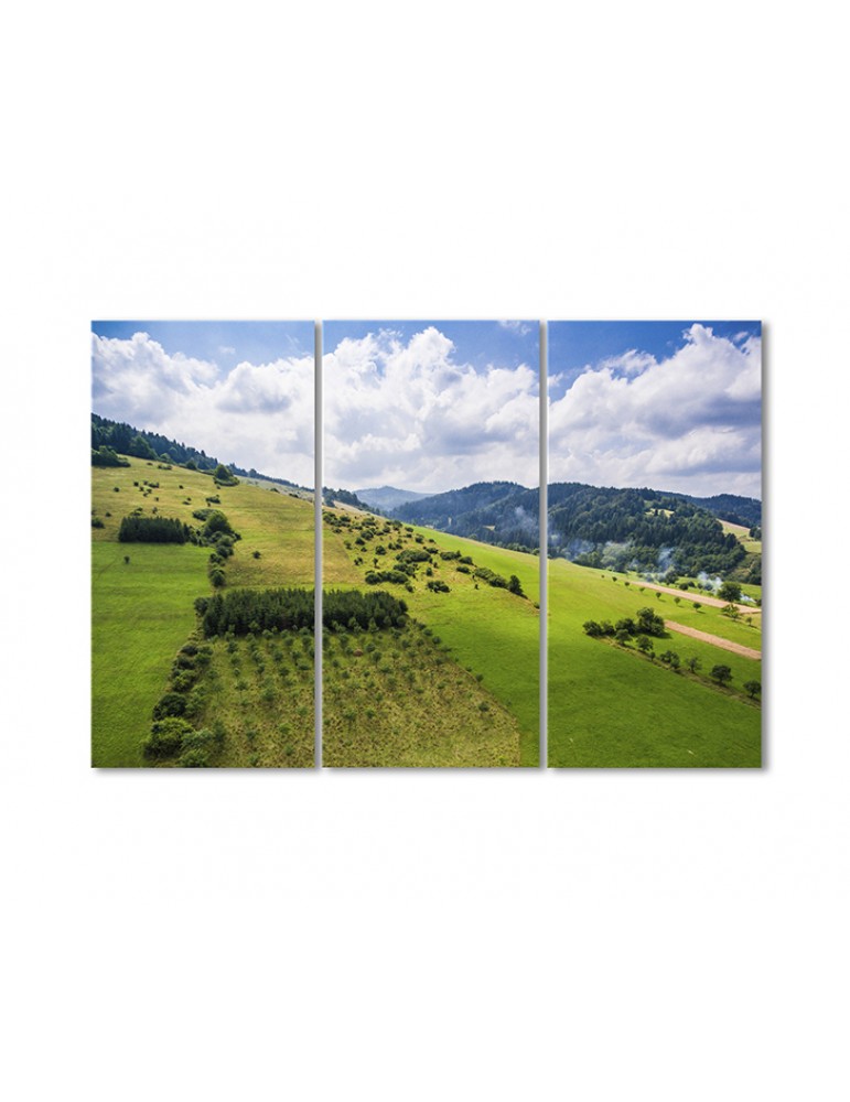 

Модульная картина Artel «Пейзажи холмов» 3 модуля 120x180 см