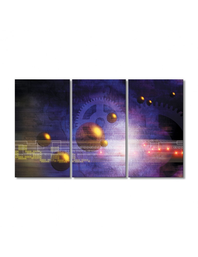 

Модульная картина Artel «Переход эпох» 3 модуля 90x135 см