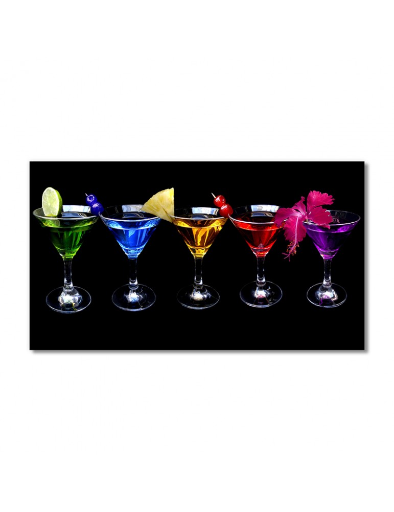 

Модульная картина Artel «Радужные коктейли» 1 модуль 60x90 см
