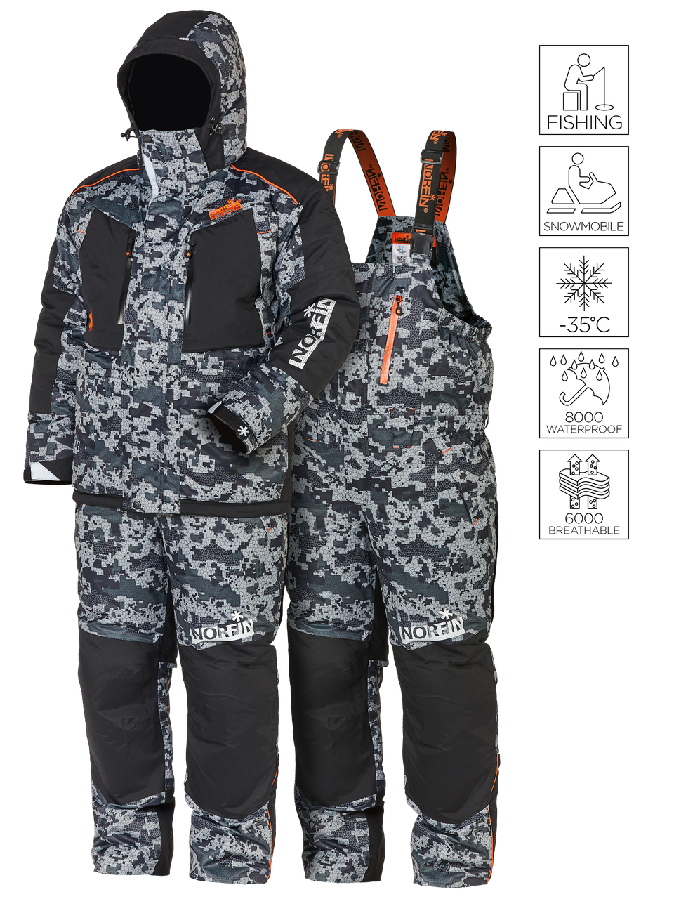 

Костюм зимний Norfin DISCOVERY 2 LE CAMO размер XXL (452305-XXL)