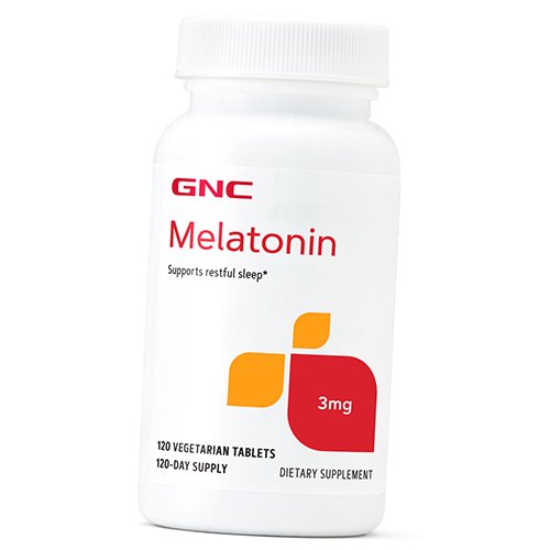 

Мелатонин, Melatonin 3, GNC 120вегтаб (72120004)
