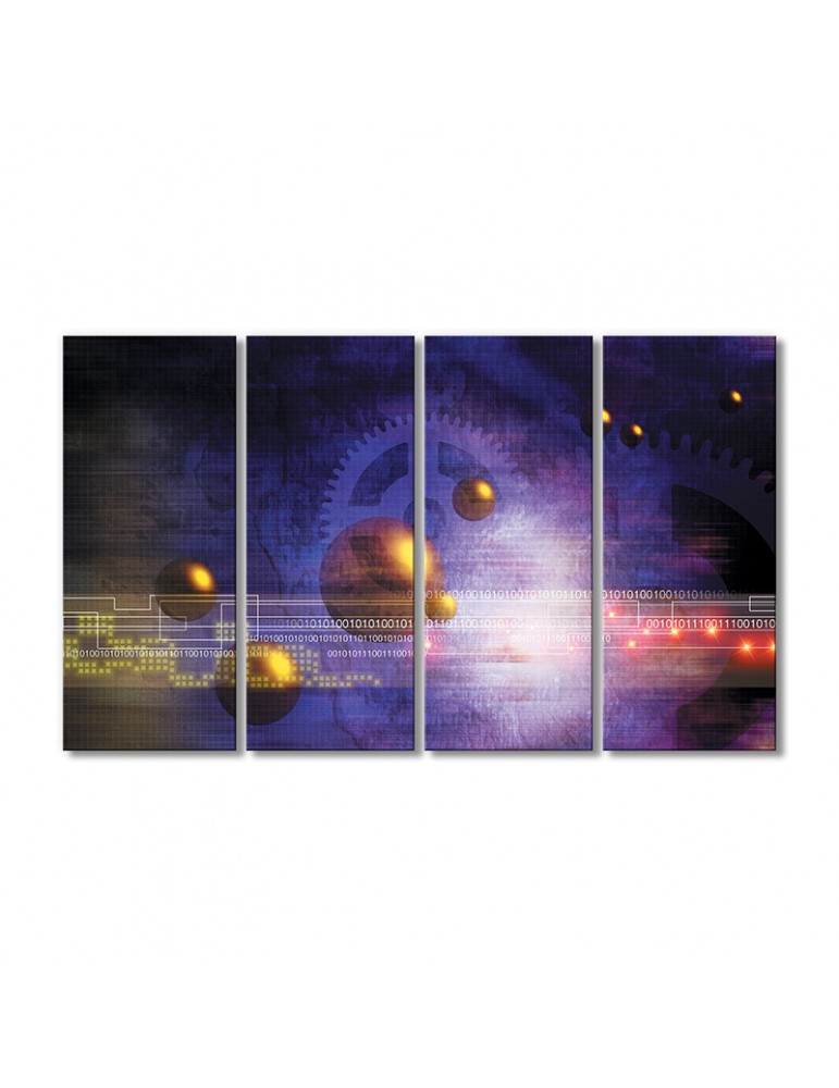 

Модульная картина Artel «Переход эпох» 4 модуля 60x90 см