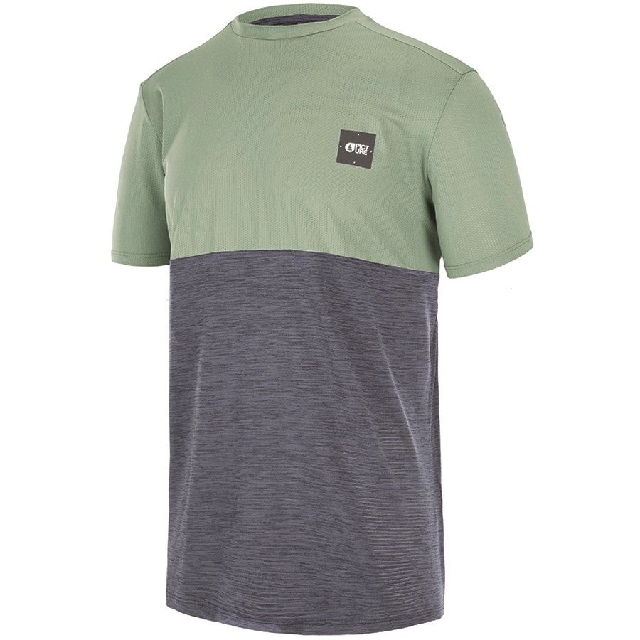 

Picture Organic футболка Rockers army green XL XL Серый-Зеленый