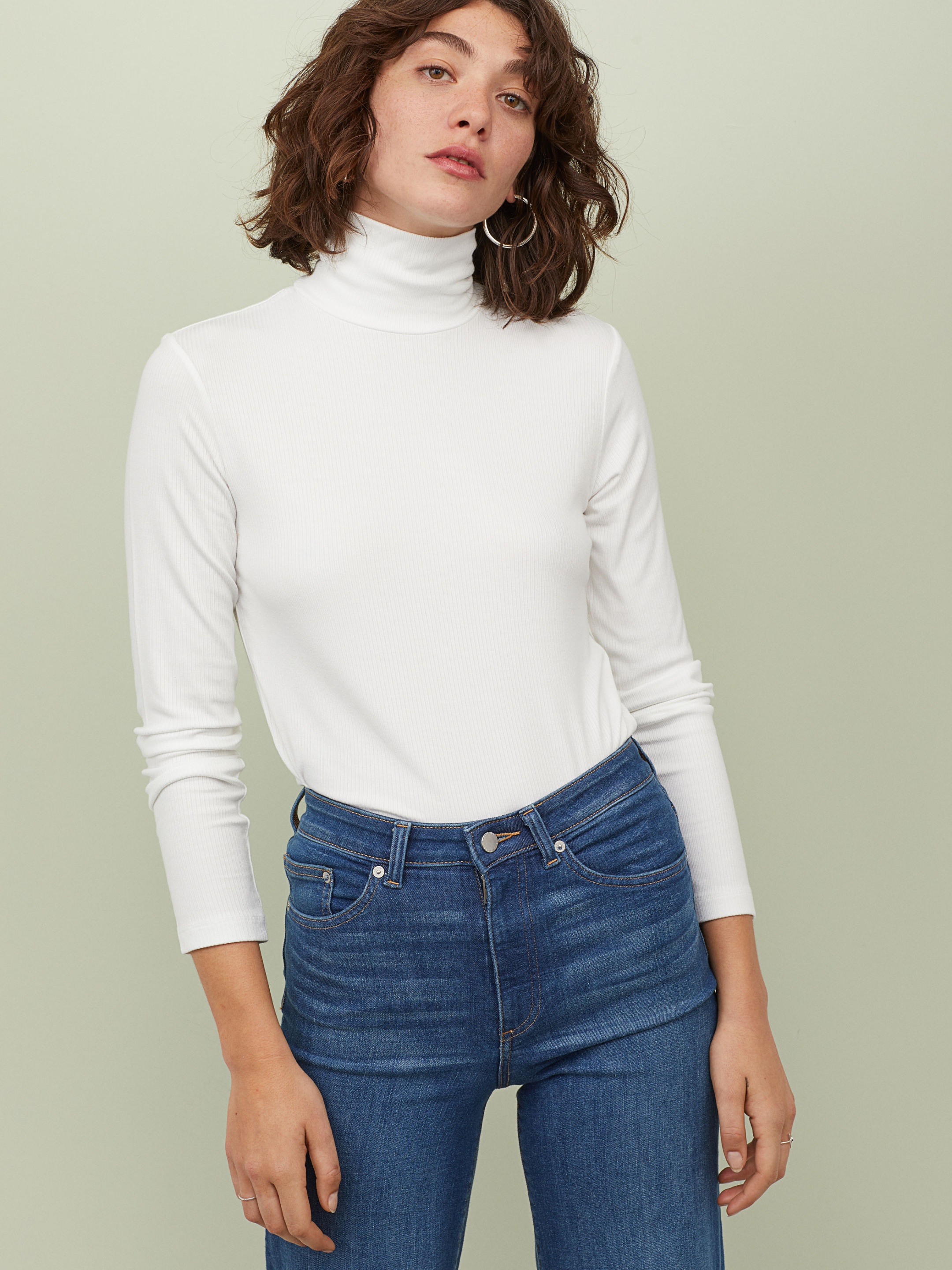 

Водолазка H&M XAZ142092DHUV XL Белая