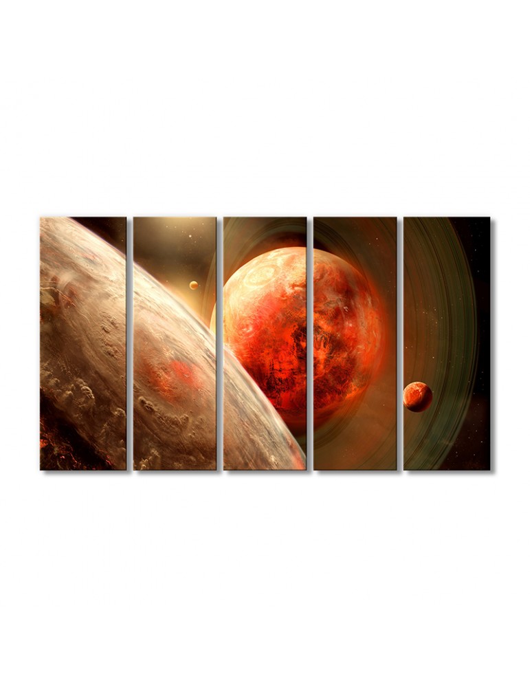 

Модульная картина Artel «Планеты» 5 модулей 80x120 см