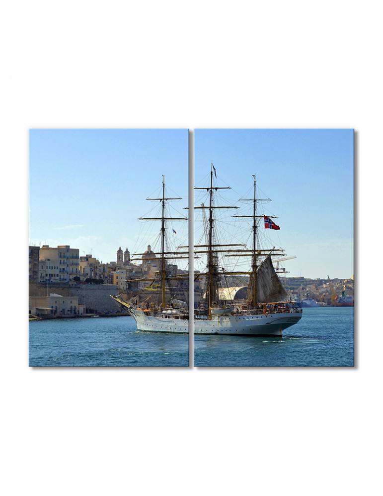 

Модульная картина Artel «Парусник» 2 модуля 80x120 см