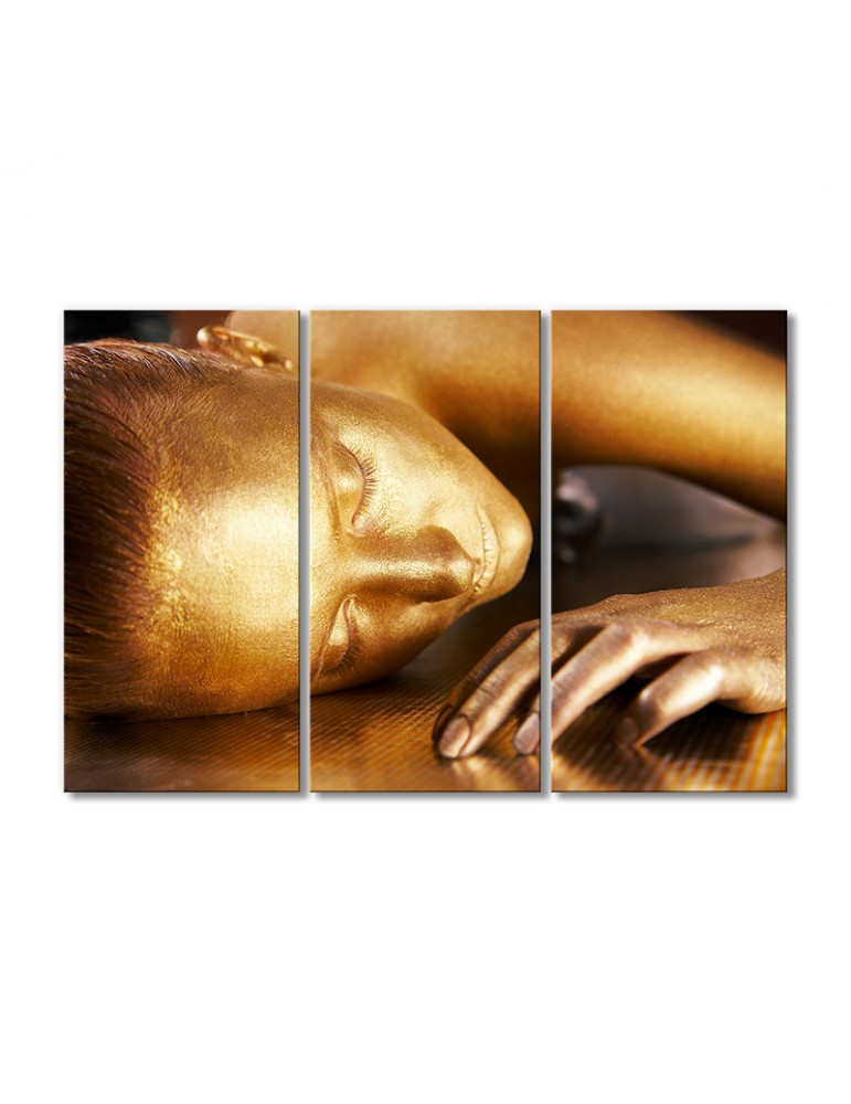 

Модульная картина Artel «Позолоченная девушка» 3 модуля 120x180 см