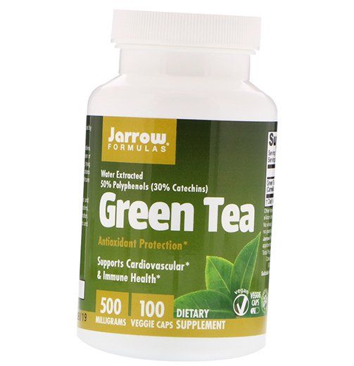 

Экстракт зеленого чая, Green Tea, Jarrow Formulas 100вегкапс (71345018)