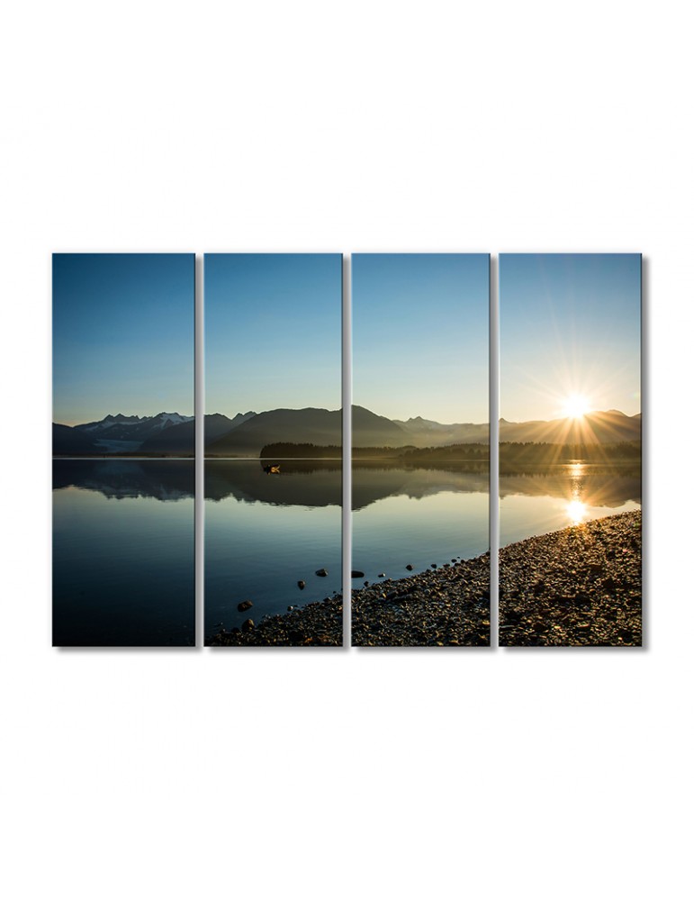 

Модульная картина Artel «Пресное озеро на рассвете» 4 модуля 80x120 см