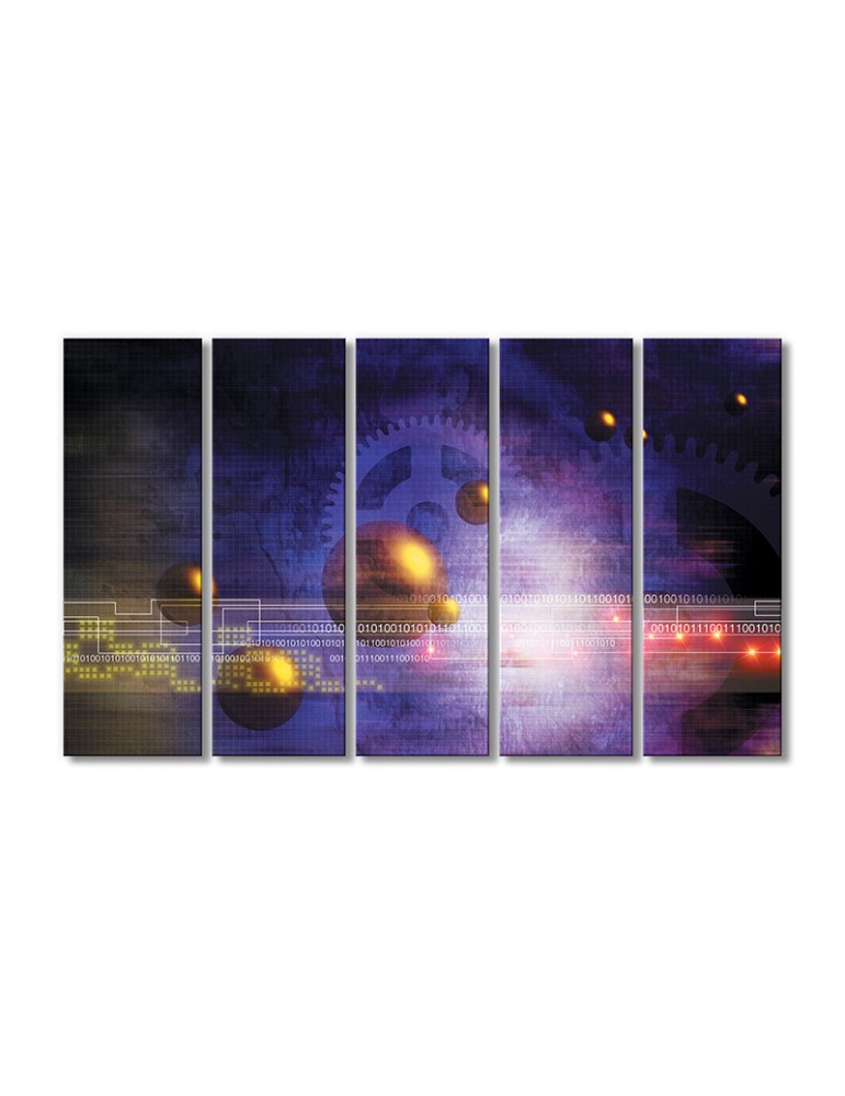 

Модульная картина Artel «Переход эпох» 5 модулей 70x105 см