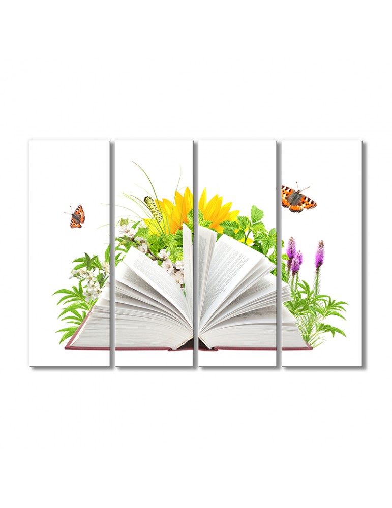 

Модульная картина Artel «Полезная информация о экологии» 4 модуля 120x180 см