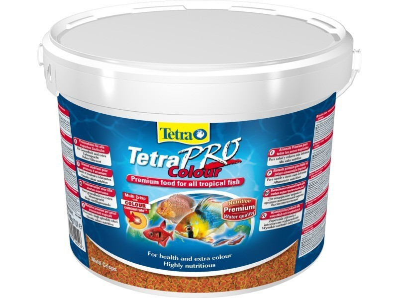 

Корм для рыб Tetra Pro Colour 10л / 2,1 кг 140516