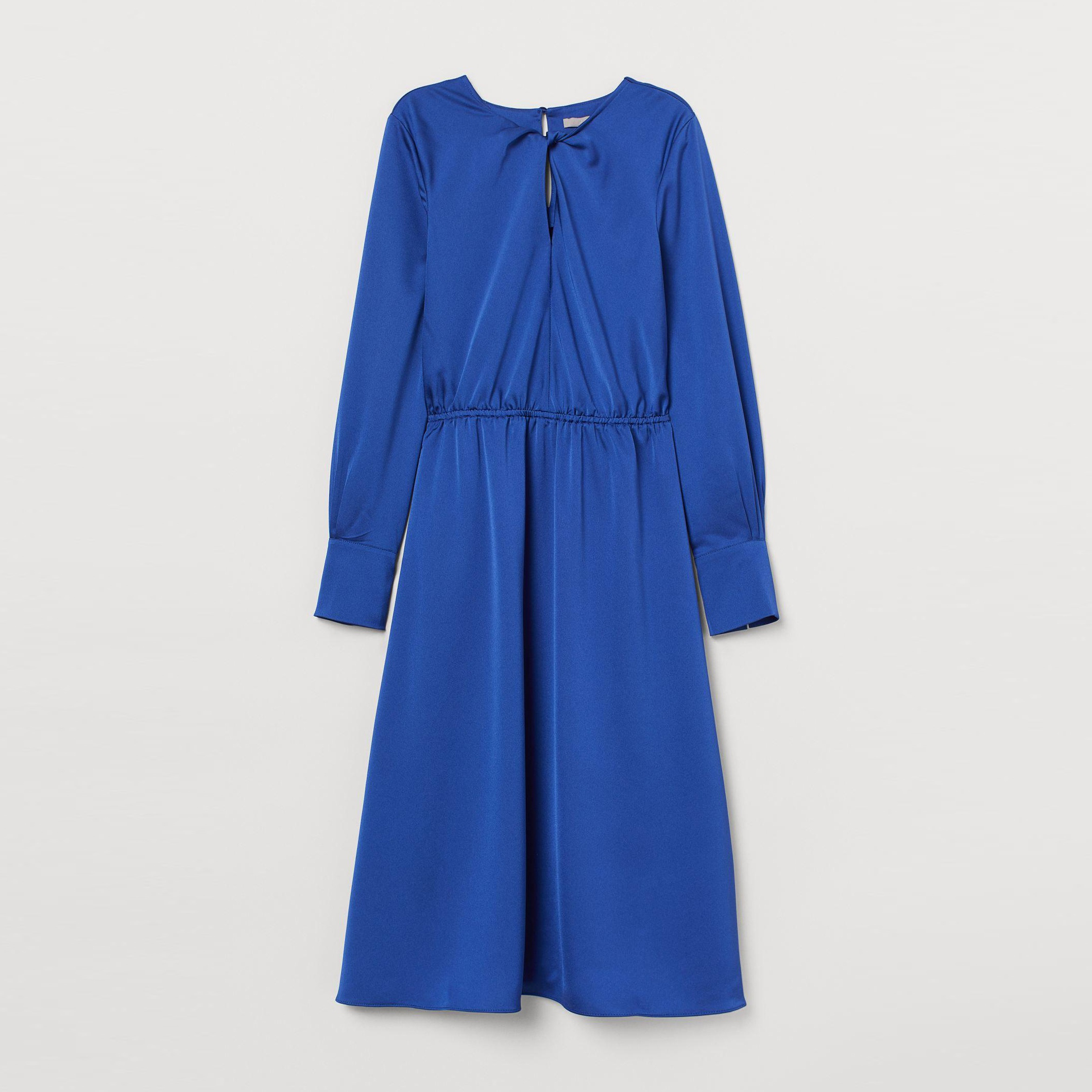 

Платье H&M XAZ199616VXMN  Синее, Платье H&M XAZ199616VXMN 38 Синее