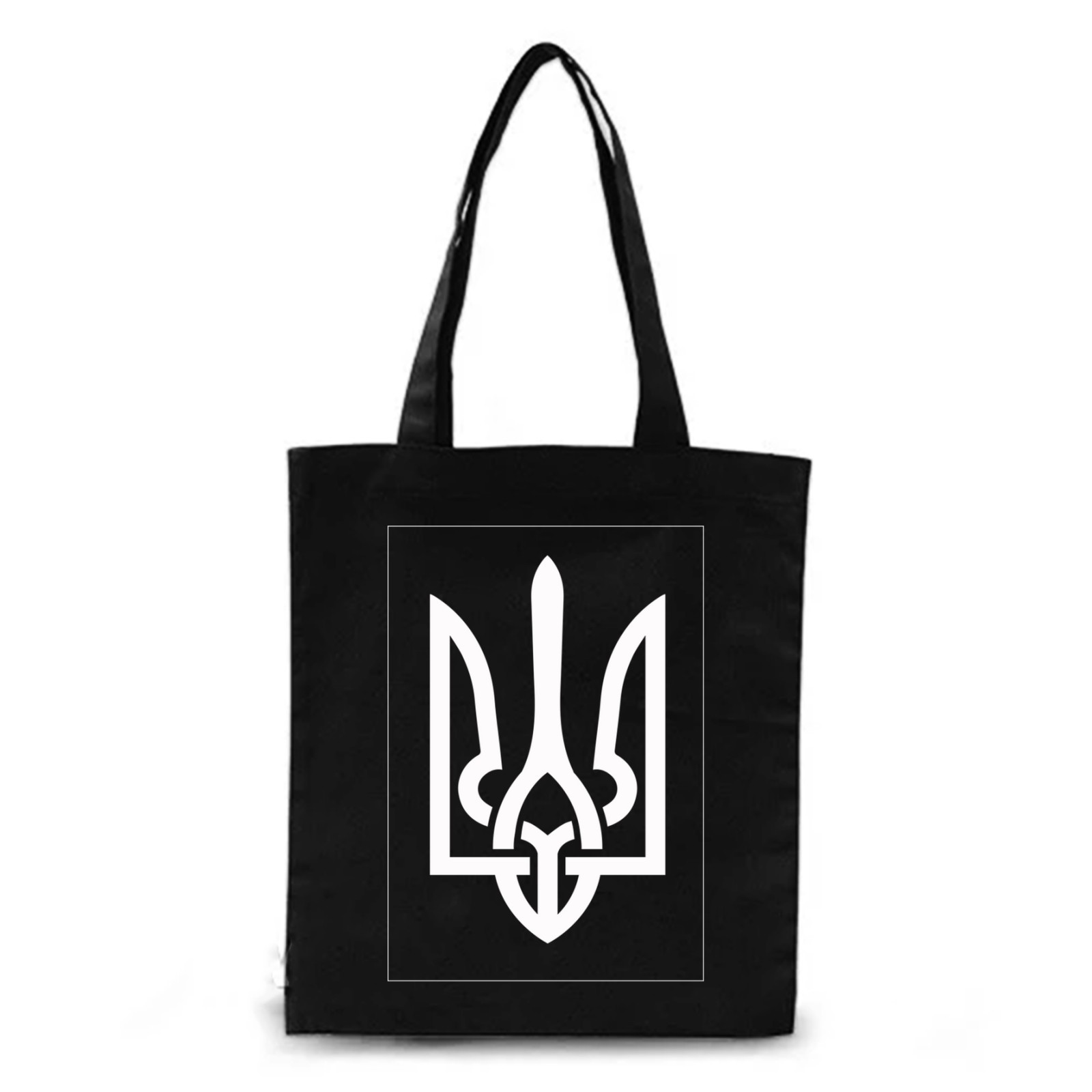 

Экосумка Vivay с принтом Символика 38x42 см Черная (5353)
