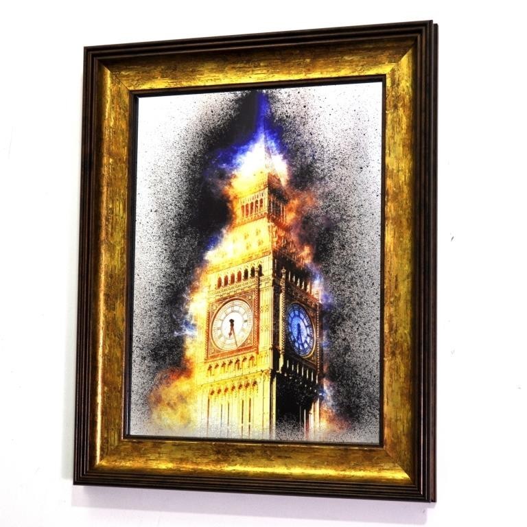 

Картина Seaps на зеркале в раме London in gold. №728 Mini