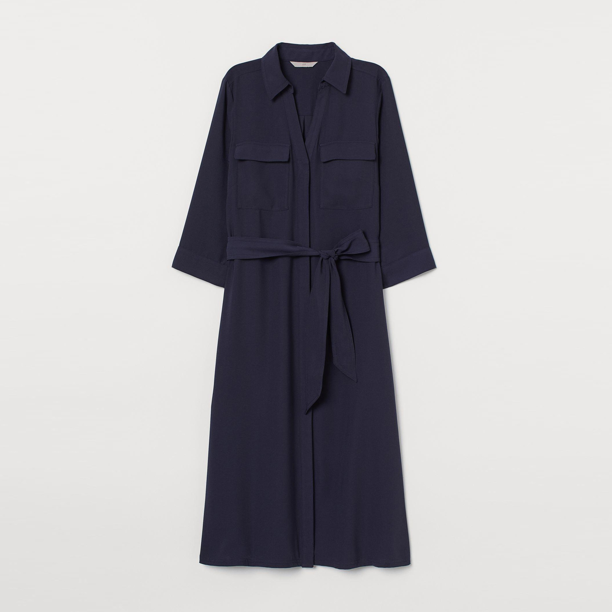 

Платье H&M XAZ207591APUJ  Темно-синее, Платье H&M XAZ207591APUJ 36 Темно-синее