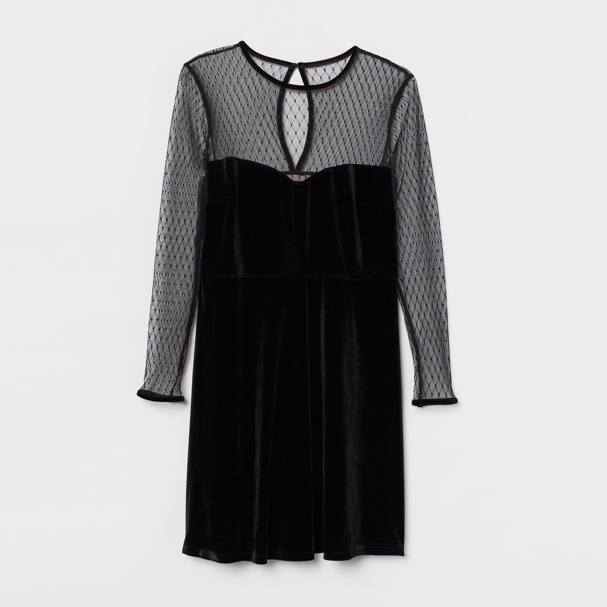 

Платье H&M XAZ234236MCHY  Черное, Платье H&M XAZ234236MCHY XL Черное