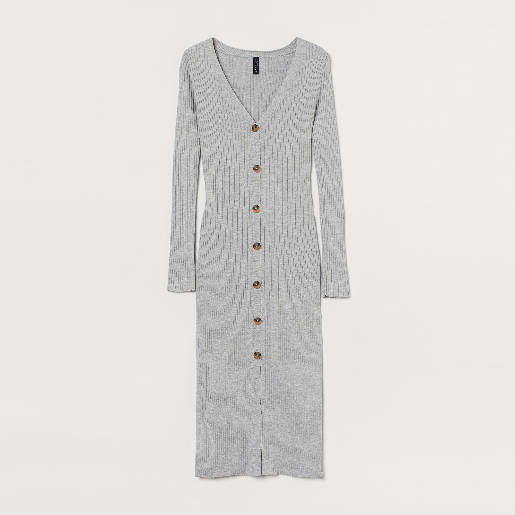 

Платье H&M XAZ234389NKRQ  Светло-серое, Платье H&M XAZ234389NKRQ XXS Светло-серое