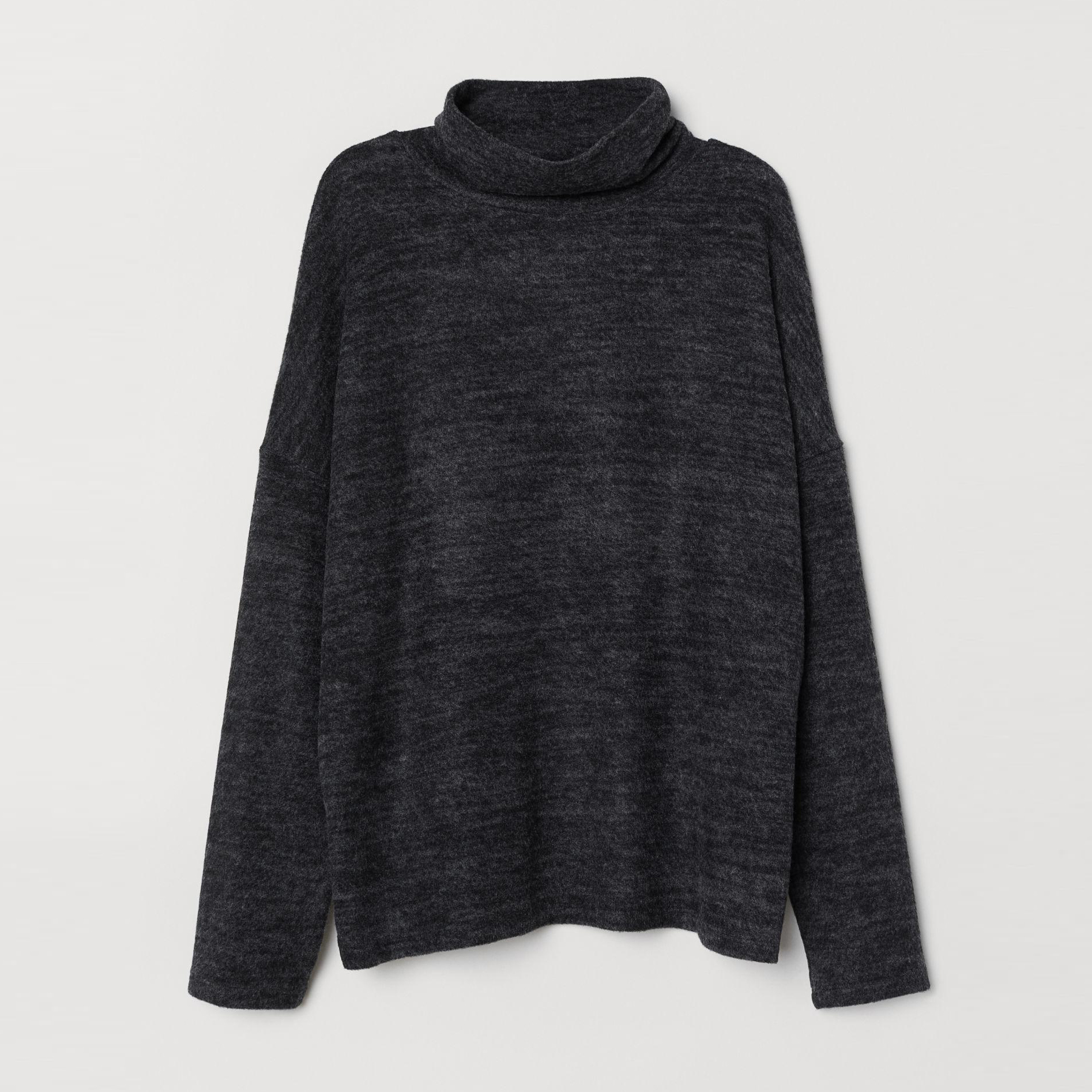 

Свитер H&M XAZ159586VOTJ  Темно-серый, Свитер H&M XAZ159586VOTJ XL Темно-серый