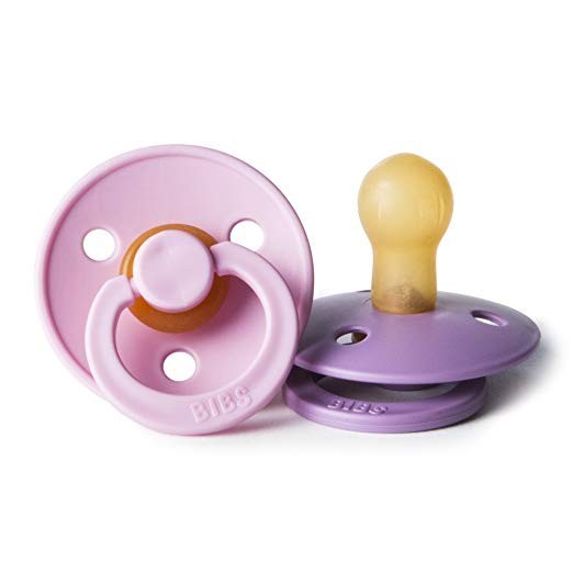 

Набор пустышек BIBS COLOUR Baby Pink/Lavander