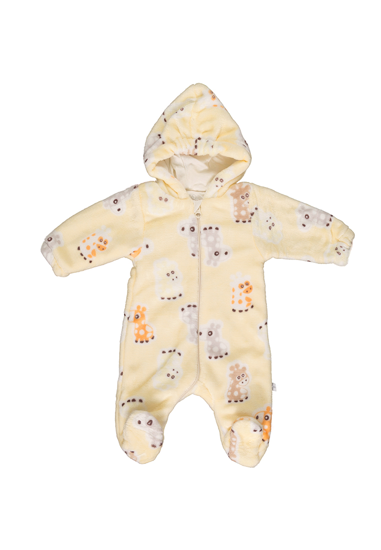 

Махровый человечек для новорожденных Фламинго текстиль 497-910-1 р40 62см желтый 60275